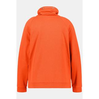 Ulla Popken  Bellieva-Sweatshirt, elastische Seitennähte, Langarm 