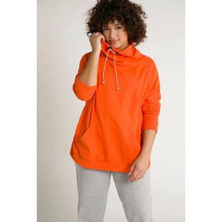 Ulla Popken  Bellieva-Sweatshirt, elastische Seitennähte, Langarm 