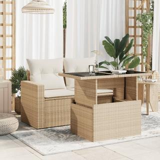 VidaXL Gartentisch poly-rattan  