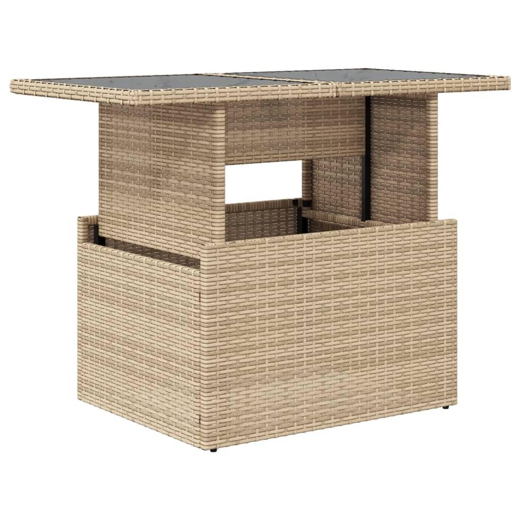 VidaXL Gartentisch poly-rattan  