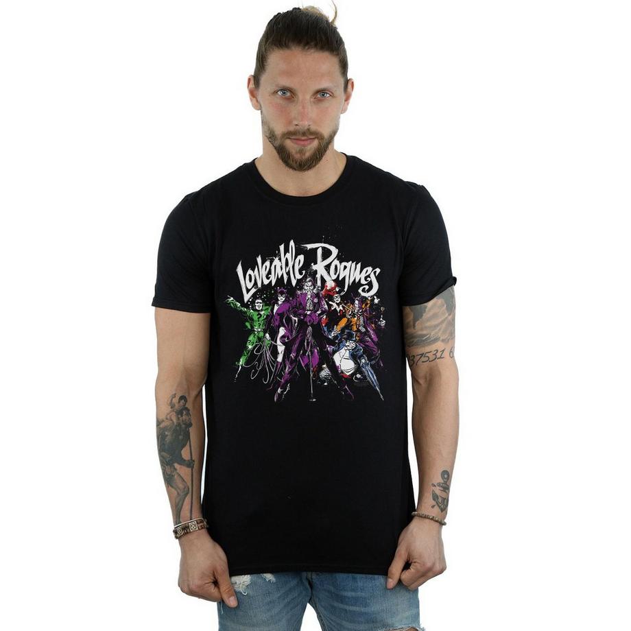 DC COMICS Loveable Rogues T-Shirt  
