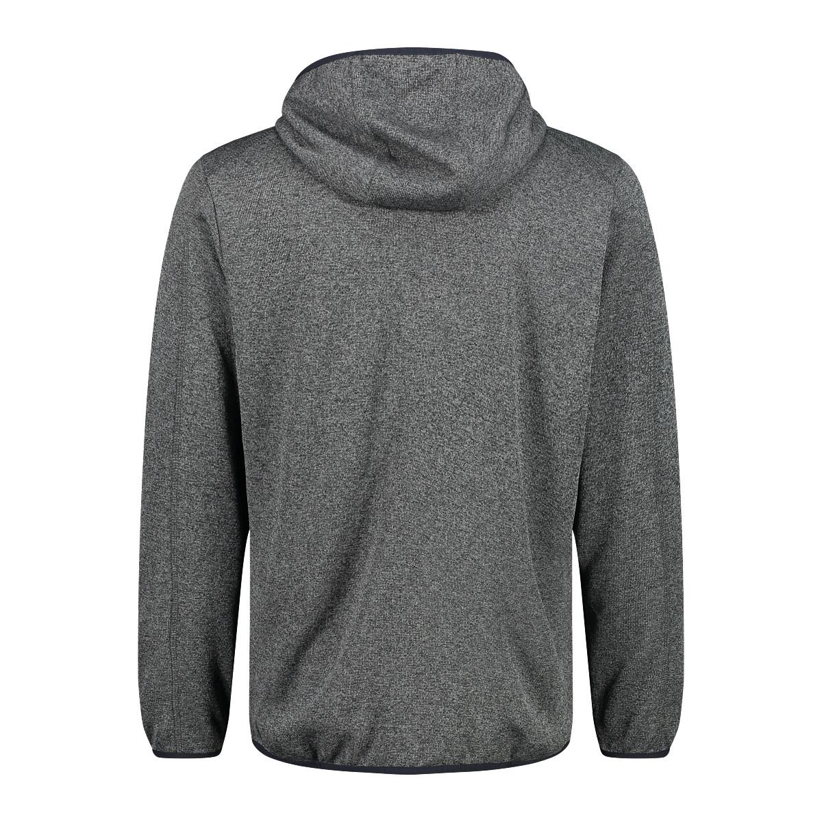 CMP Giacca in Pile con Cappuccio  