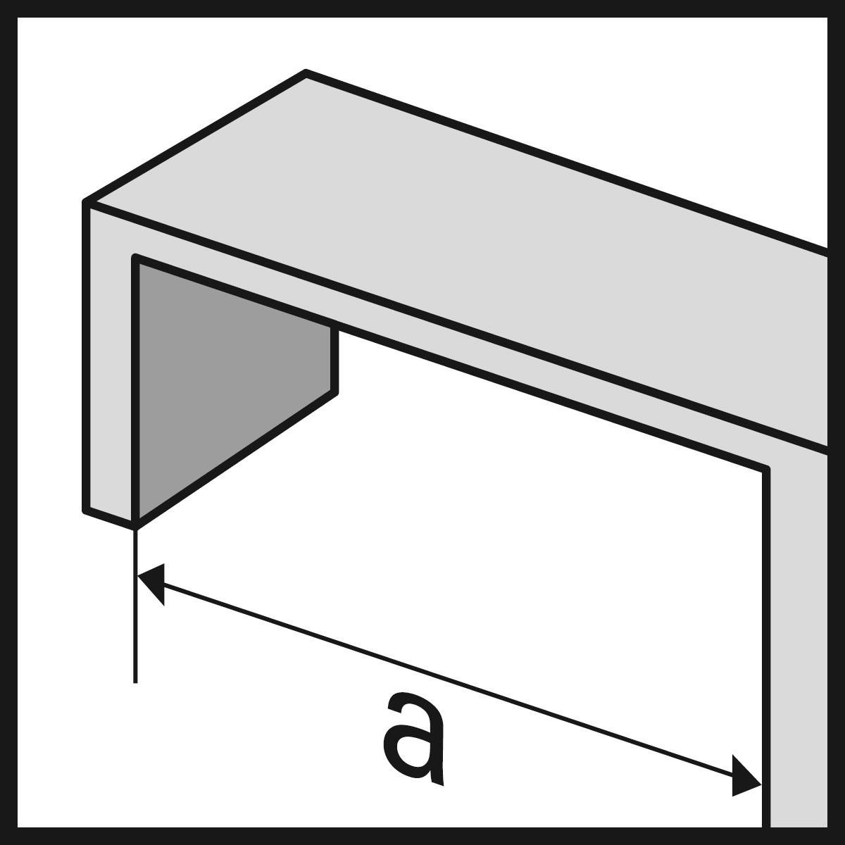 diaqua Guardaroba per porta bianco  