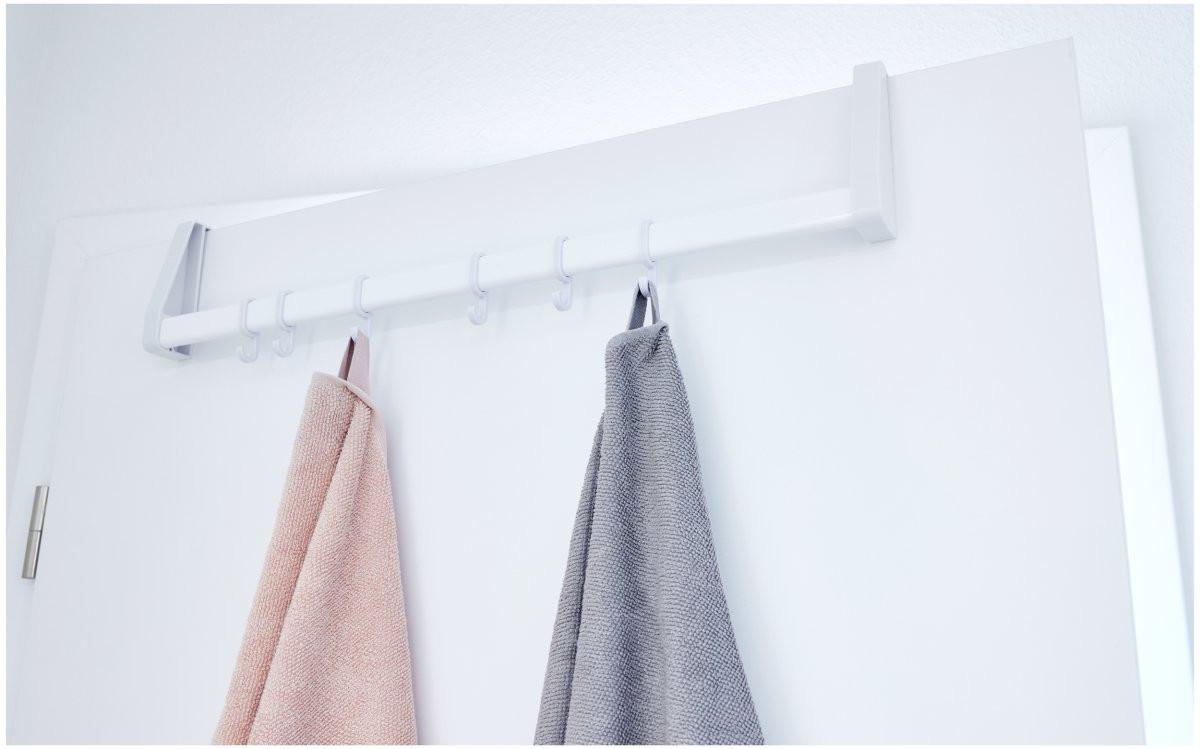 diaqua Garderobe pour porte blanc  