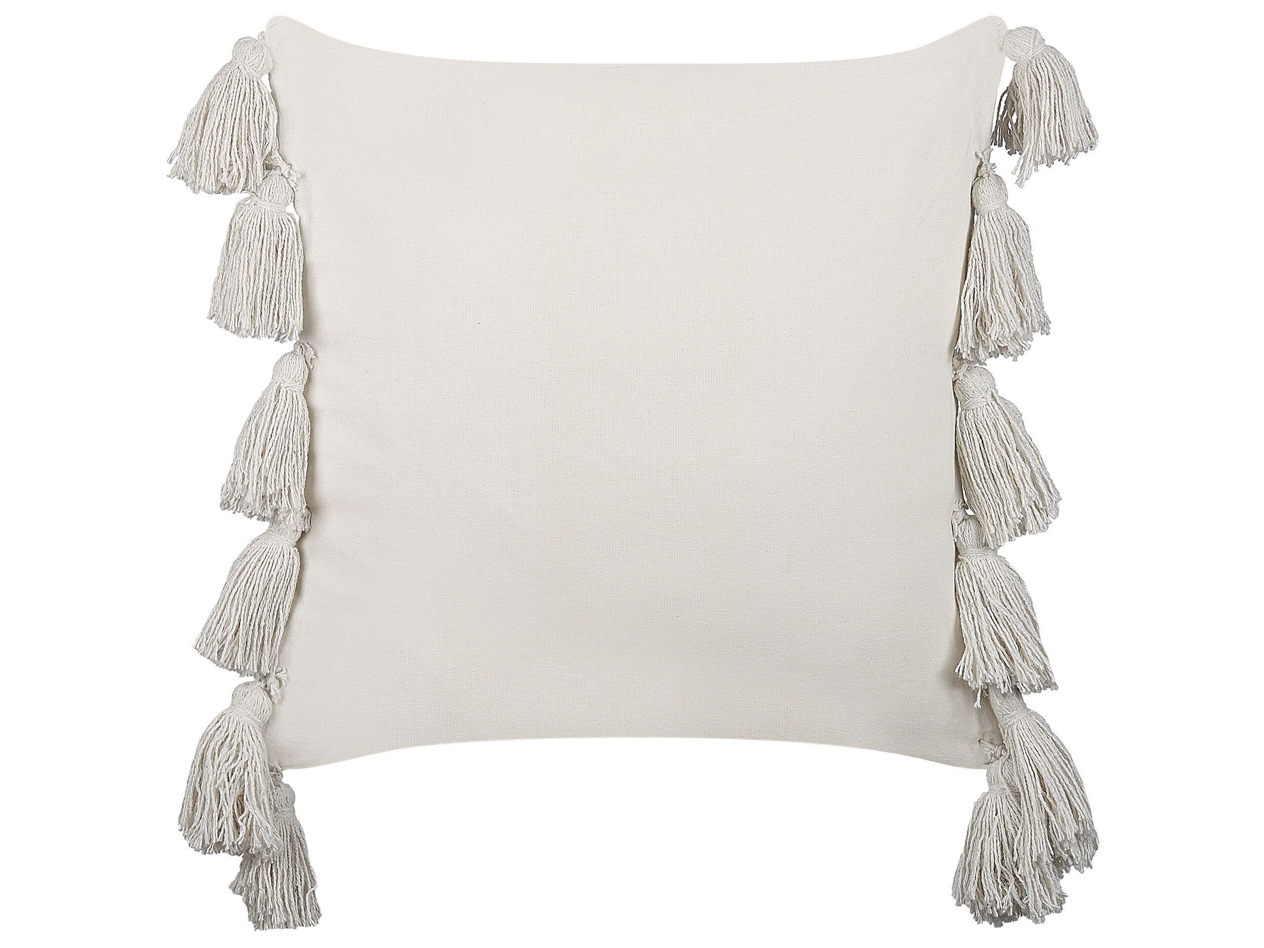 Beliani Cuscino decorativo en Cotone Boho ROCHEA  