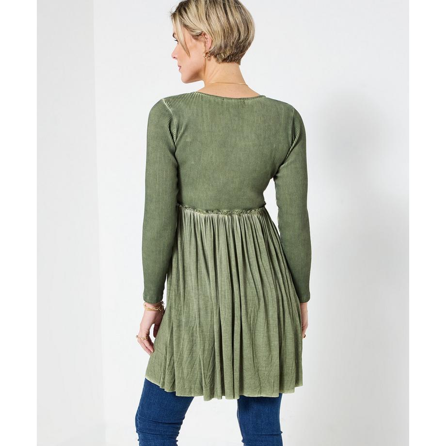 Joe Browns Grüne Jersey Tunika  