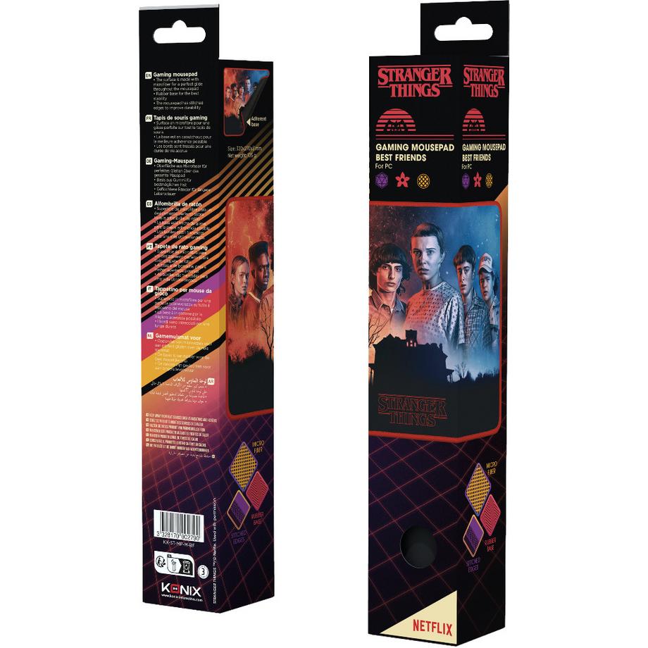 KONIX  Stranger Things Mousepad Best Friends 27 x 32 cm 