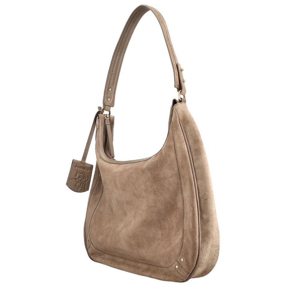 BURKELY Sac à bandoulière en cuir velours  
