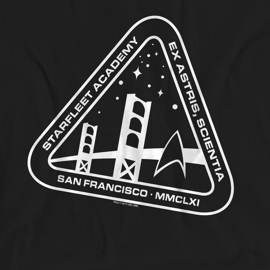 Star Trek Academy T-Shirt Stampata Regular Fit  