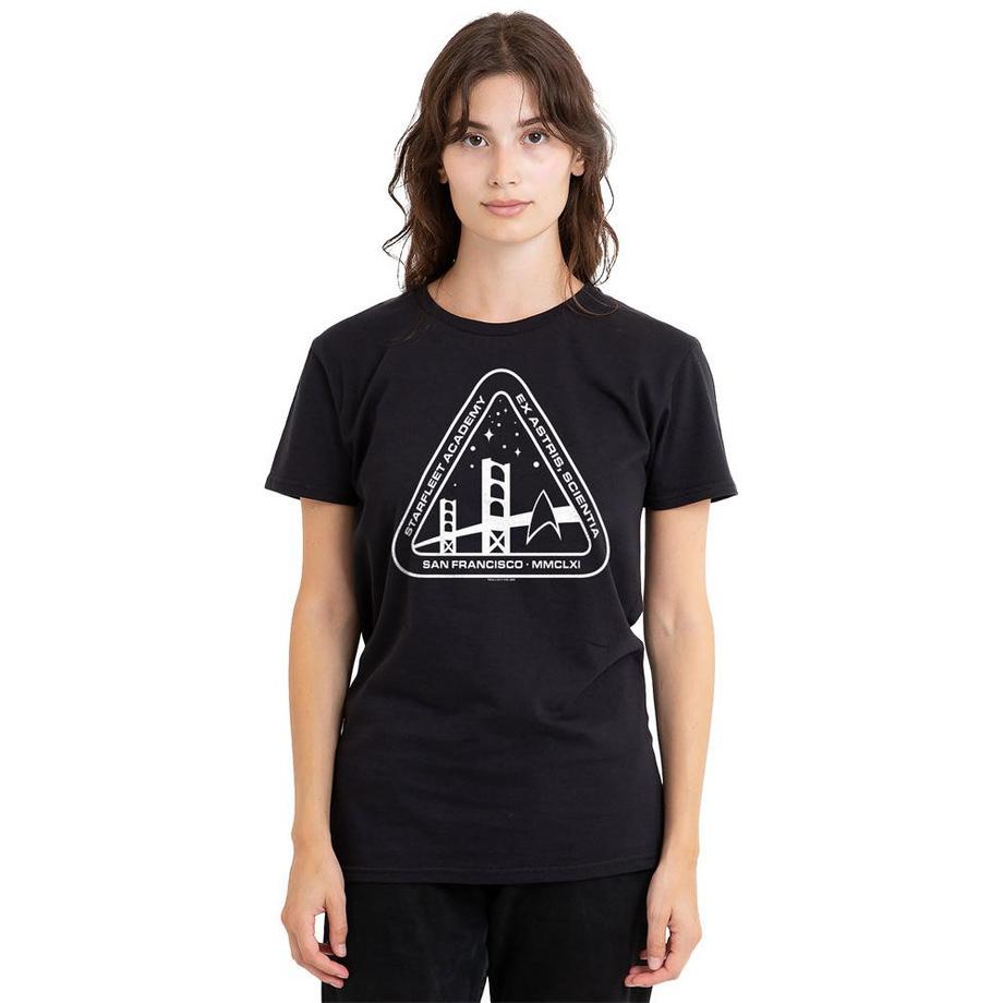 Star Trek Academy T-Shirt Stampata Regular Fit  