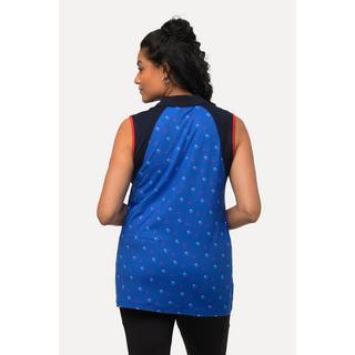 Ulla Popken Golfherz Slim ärmelloses schnelltrocknendes Polotop  