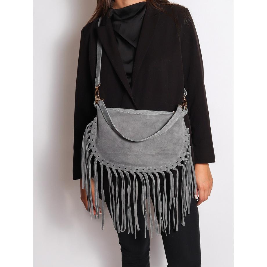 Gave Lux Zefira Chic Borsa a Tracolla con Frange  