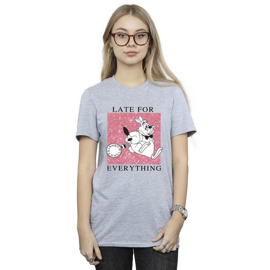Disney Alice nel Paese delle Meraviglie Late For Everything T-Shirt  