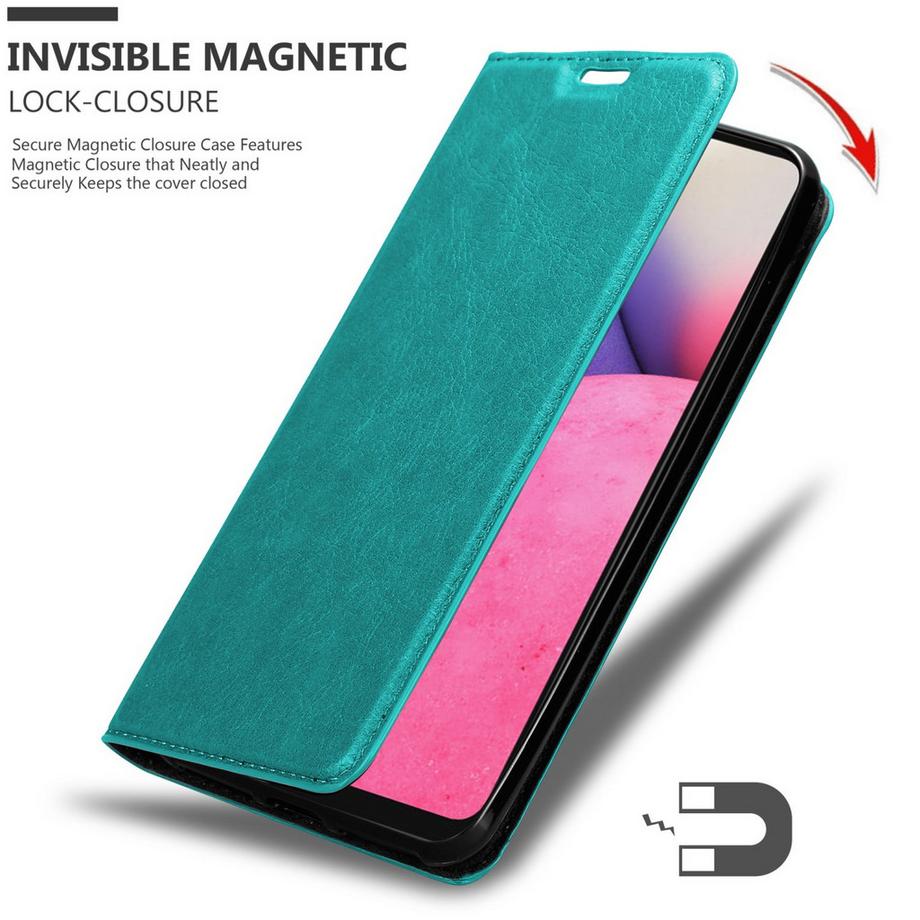 Cadorabo  Hülle für Samsung Galaxy A33 5G Magnetverschluss, Kartenfach 