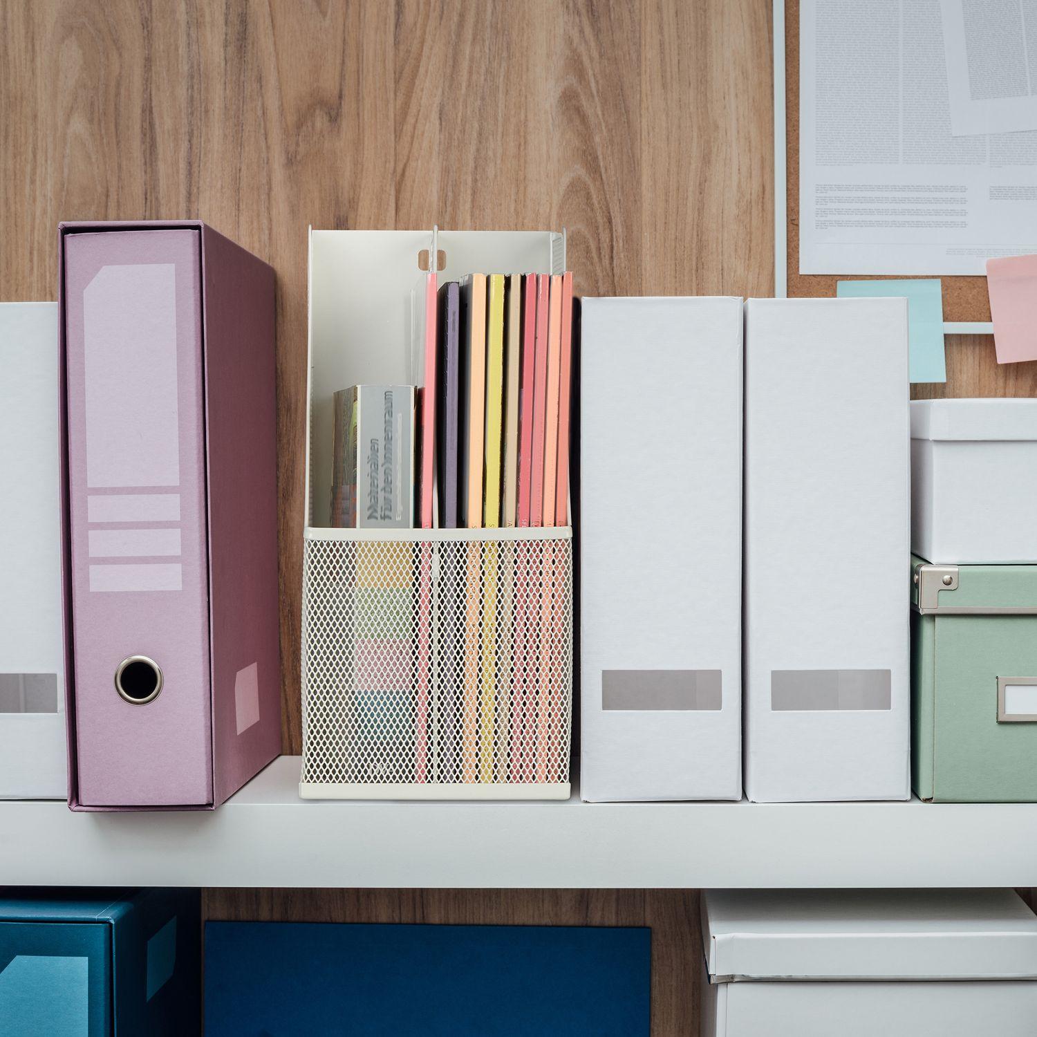 B2X Raccoglitore di riviste con 2 scomparti  