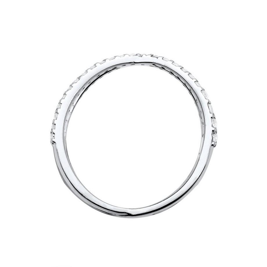 Elli  Ring Kreuz Zirkonia 