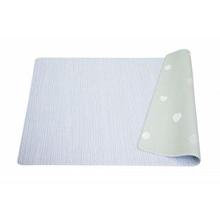 Dwinguler  Dwinguler SLIM Drizzling Acrylique, Polyvinyl chloride (PVC) Gris clair, Couleur menthe Tapis de jeux pour bébé 