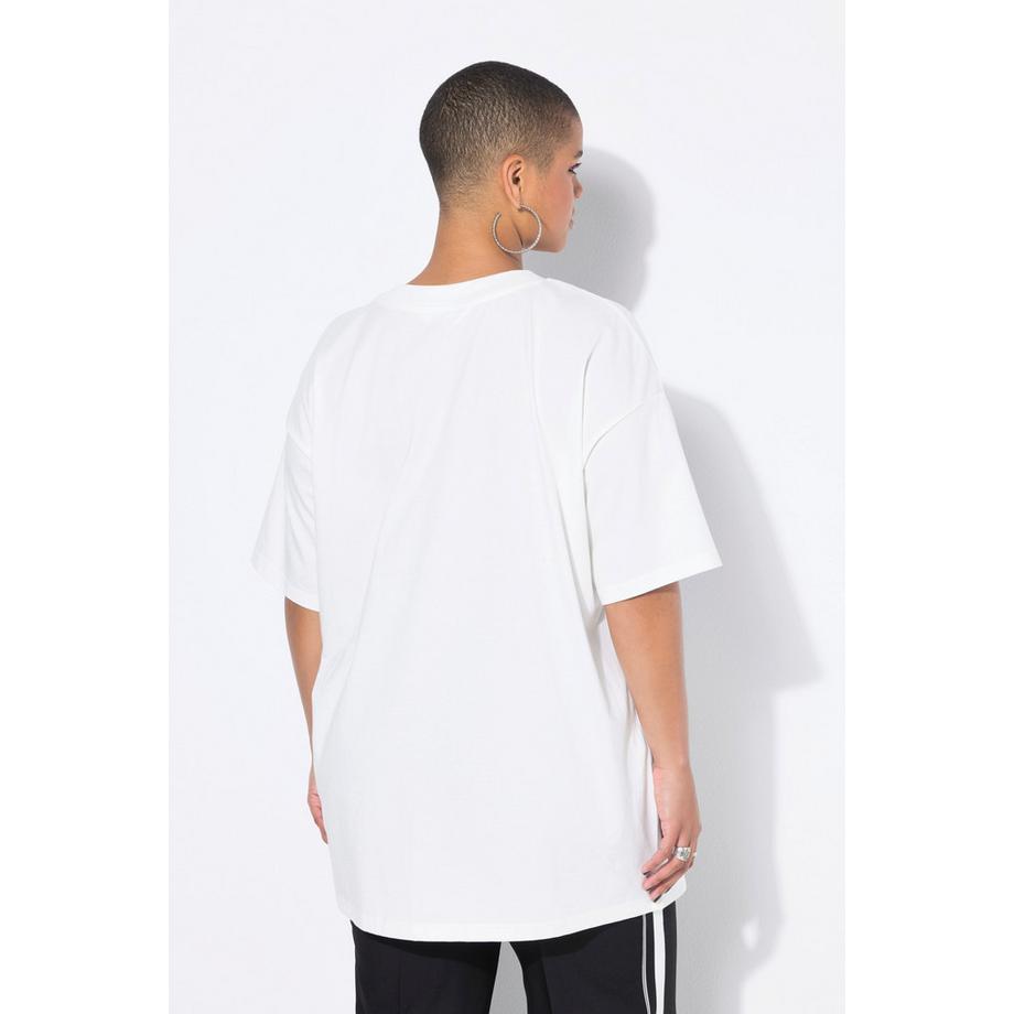 Studio Untold Oversized Fisch Halbarm T-Shirt  