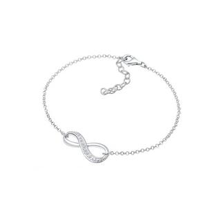 Elli  Bracelet Symbole D'infini Avec Cristaux De Zirconium 