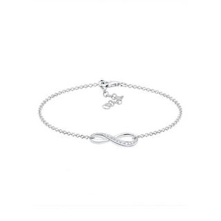 Elli  Bracelet Symbole D'infini Avec Cristaux De Zirconium 