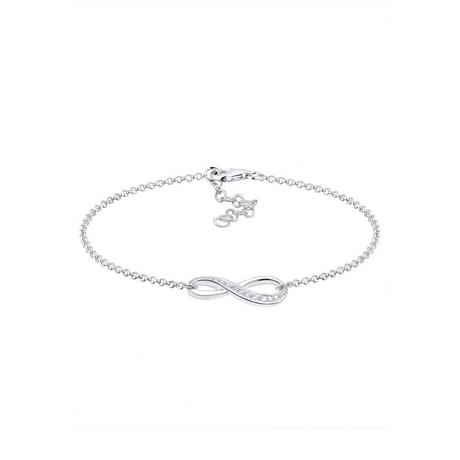 Elli  Bracelet Symbole D'infini Avec Cristaux De Zirconium 