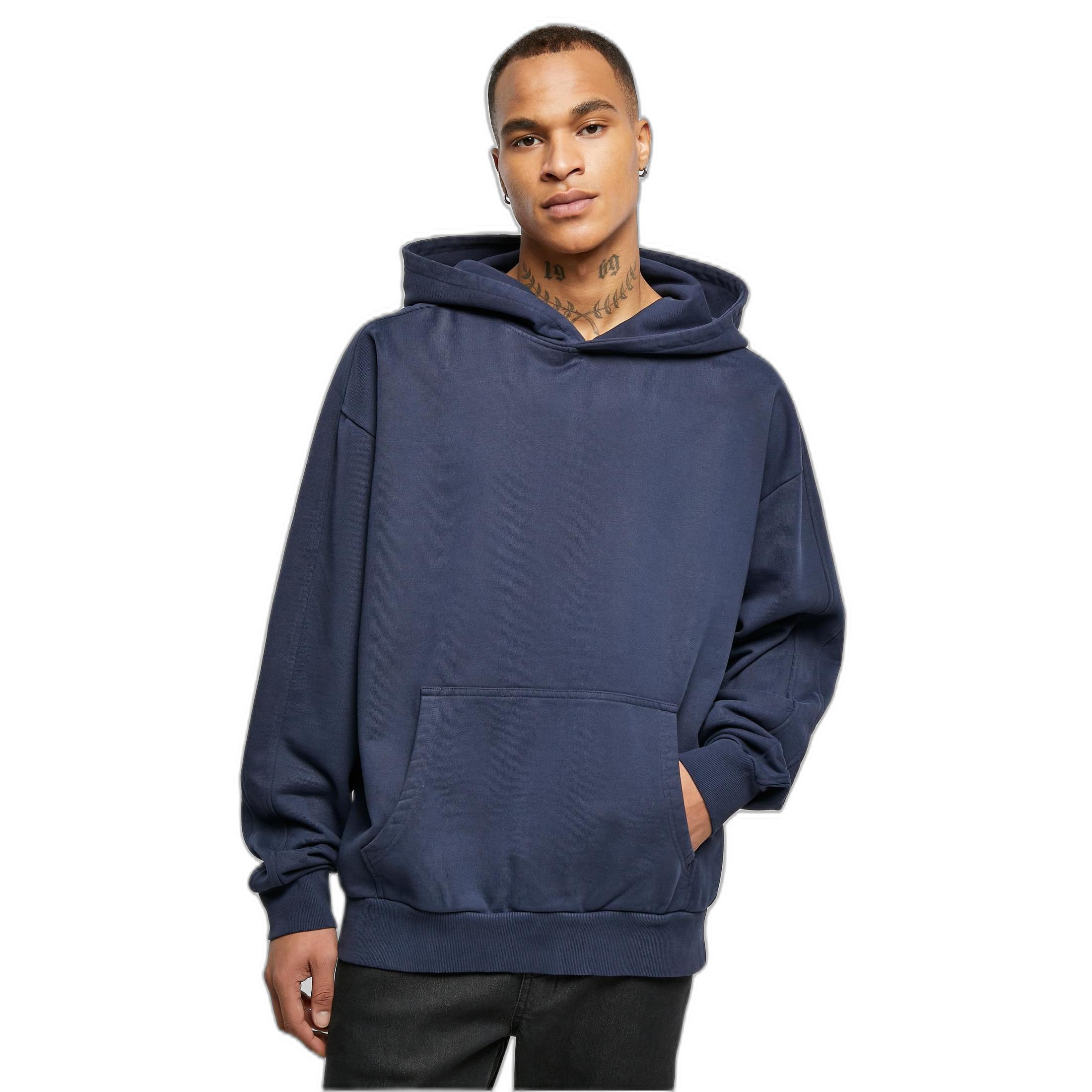 URBAN CLASSICS  kapuzenpuover urban cassics heavy terry garment dye 