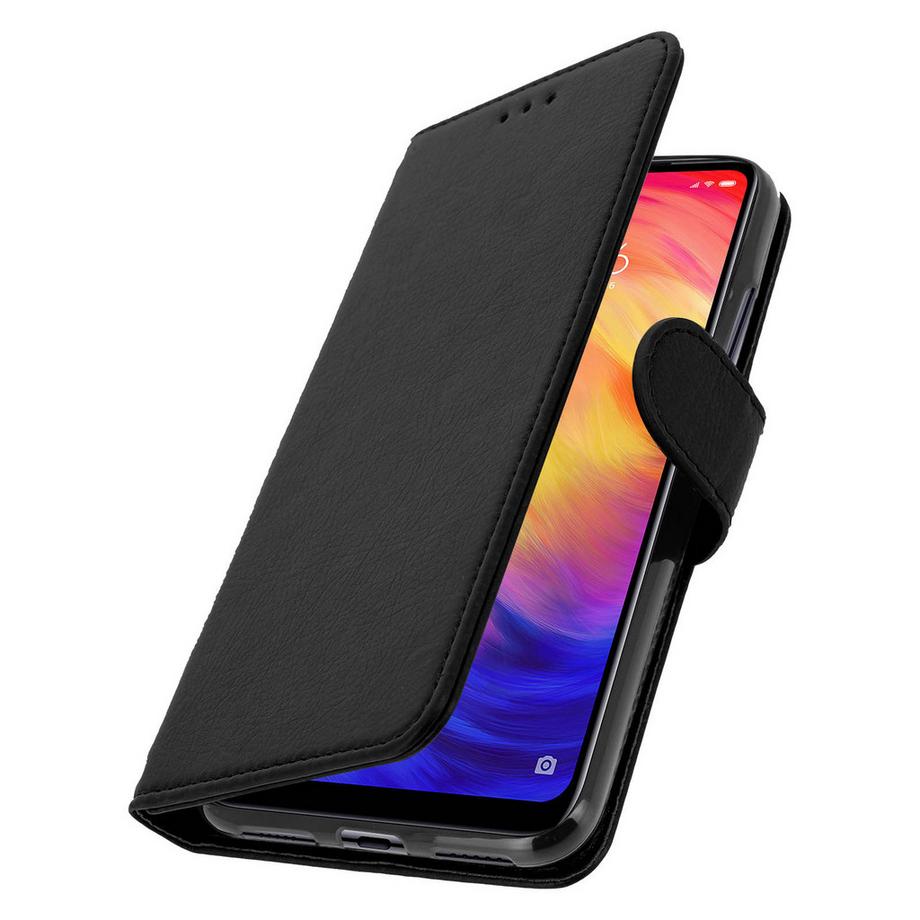 Avizar  Custodia Flip Redmi Note 7 Nero 