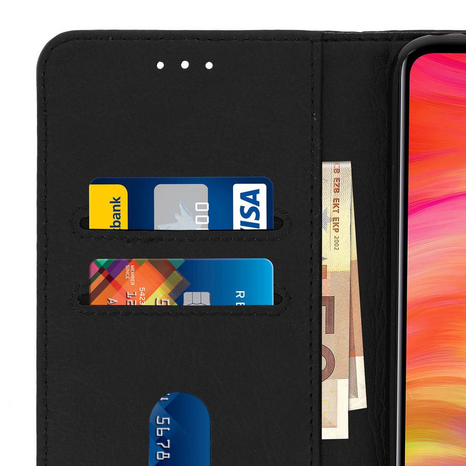 Avizar  Custodia Flip Redmi Note 7 Nero 