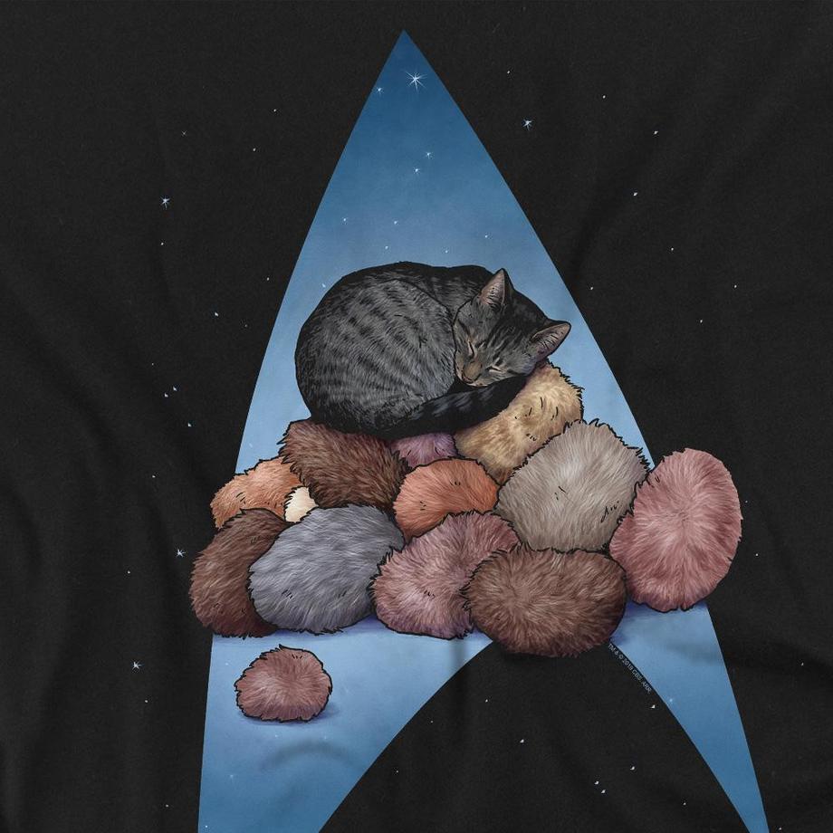 Star Trek Five Year Nap Bedrucktes T-Shirt  