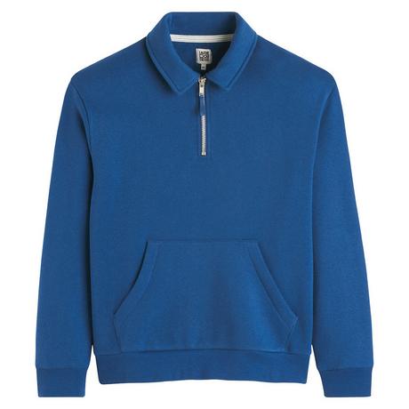 La Redoute Collections  Sweatshirt mit Polokragen und Reissverschluss 