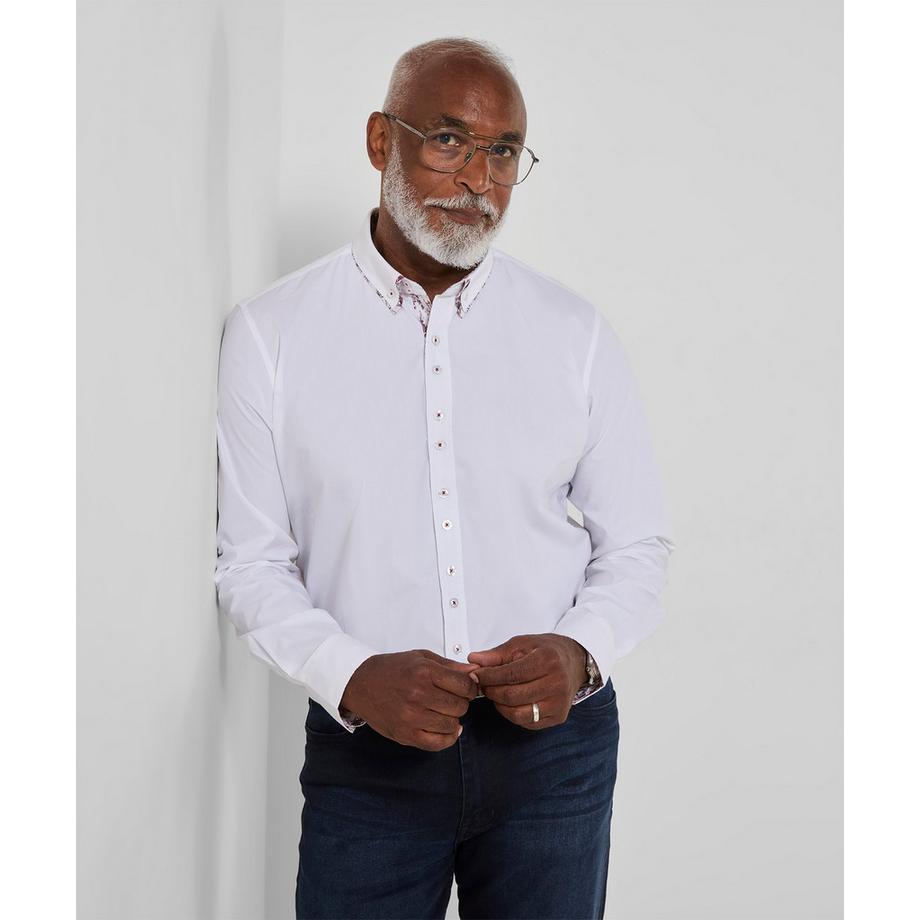 Ravissante Chemise Chic à Double Col