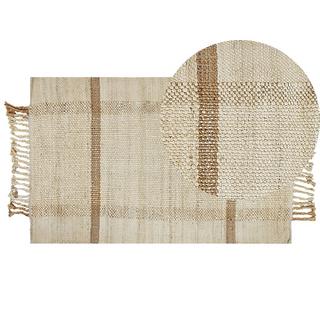 Beliani Tapis en Jute Boho YELMEZ  