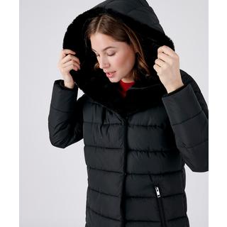 Damart  Lange Steppjacke mit breitem Kragen, gerade Passform,  Thermolactyl-Futter. 