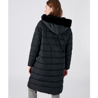 Damart  Lange Steppjacke mit breitem Kragen, gerade Passform,  Thermolactyl-Futter. 