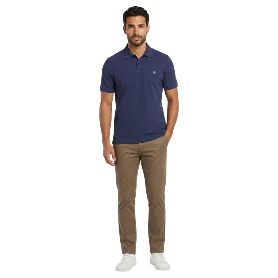 Original Penguin  Maglietta Polo Logo Ricamato 