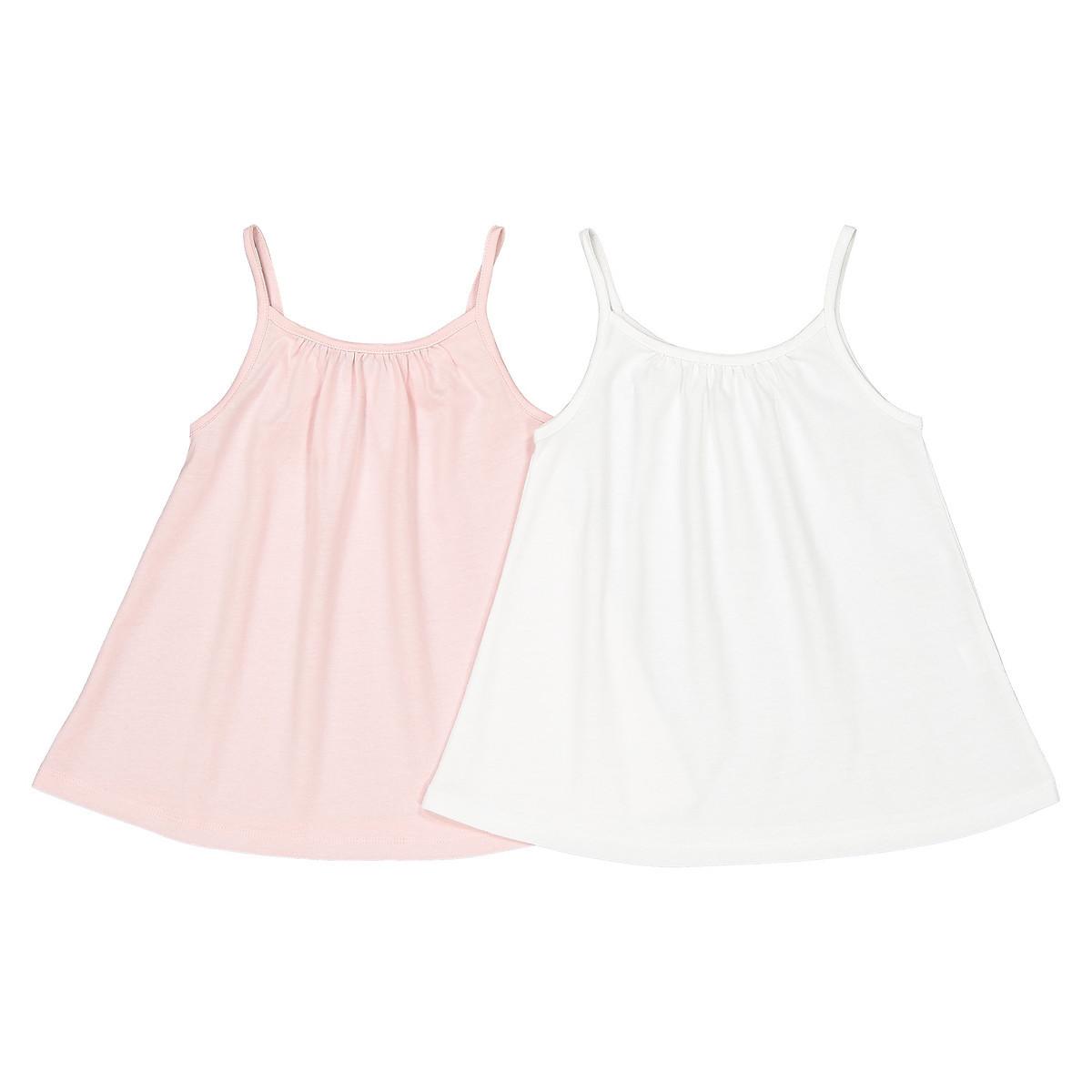 La Redoute Collections  2er-Pack Tops mit schmalen Trägern 