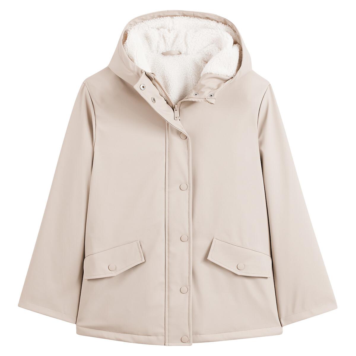 La Redoute Collections  Regenjacke mit Kapuze & Teddyfleece-Futter 