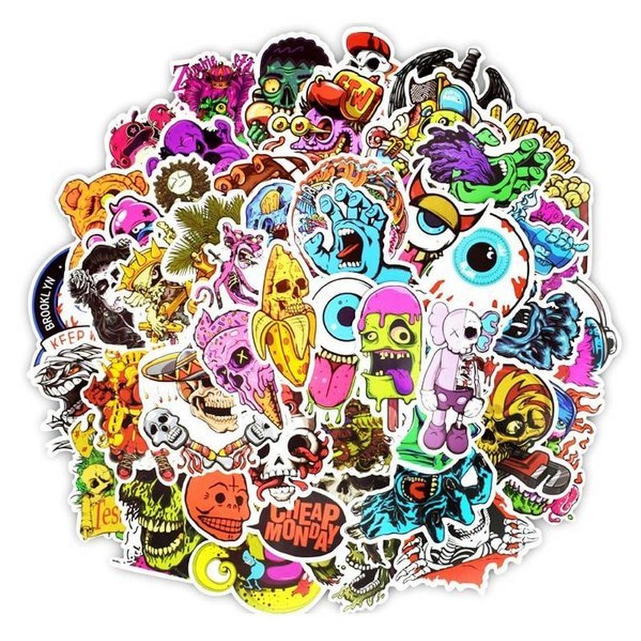 Gameloot 50 adesivi, graffiti  