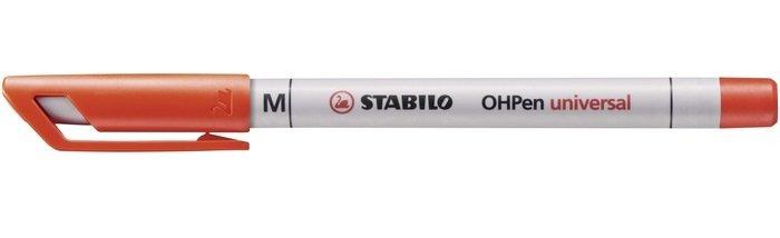 STABILO  STABILO OHPen Marker 10 Stück(e) Rundspitze Rot 