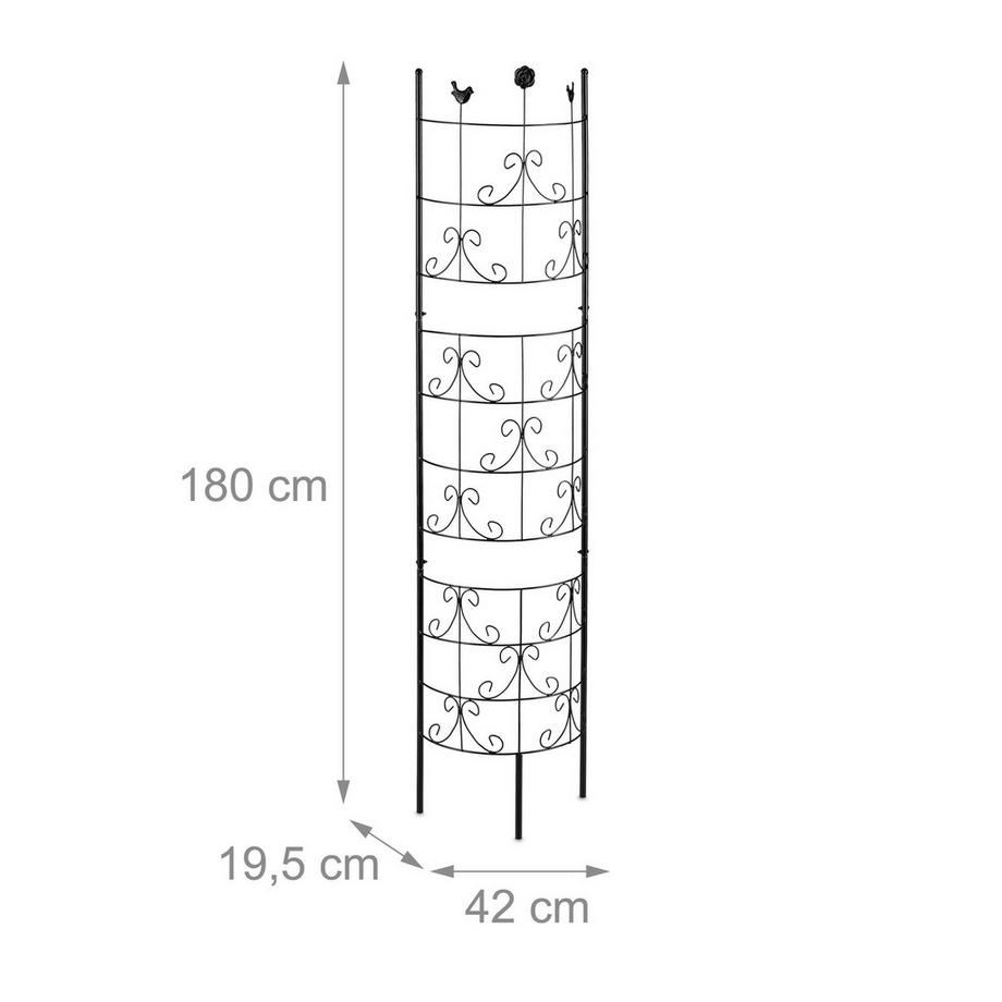 Northio Supporto per arrampicata in metallo stile retrò  