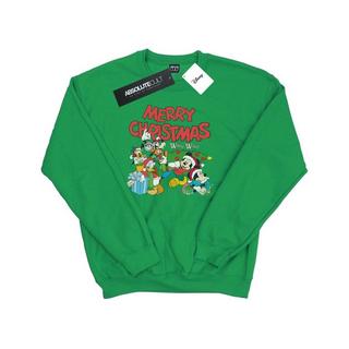 Disney  Mickey Mouse And FriendsWinter Wishes Sweatshirt 