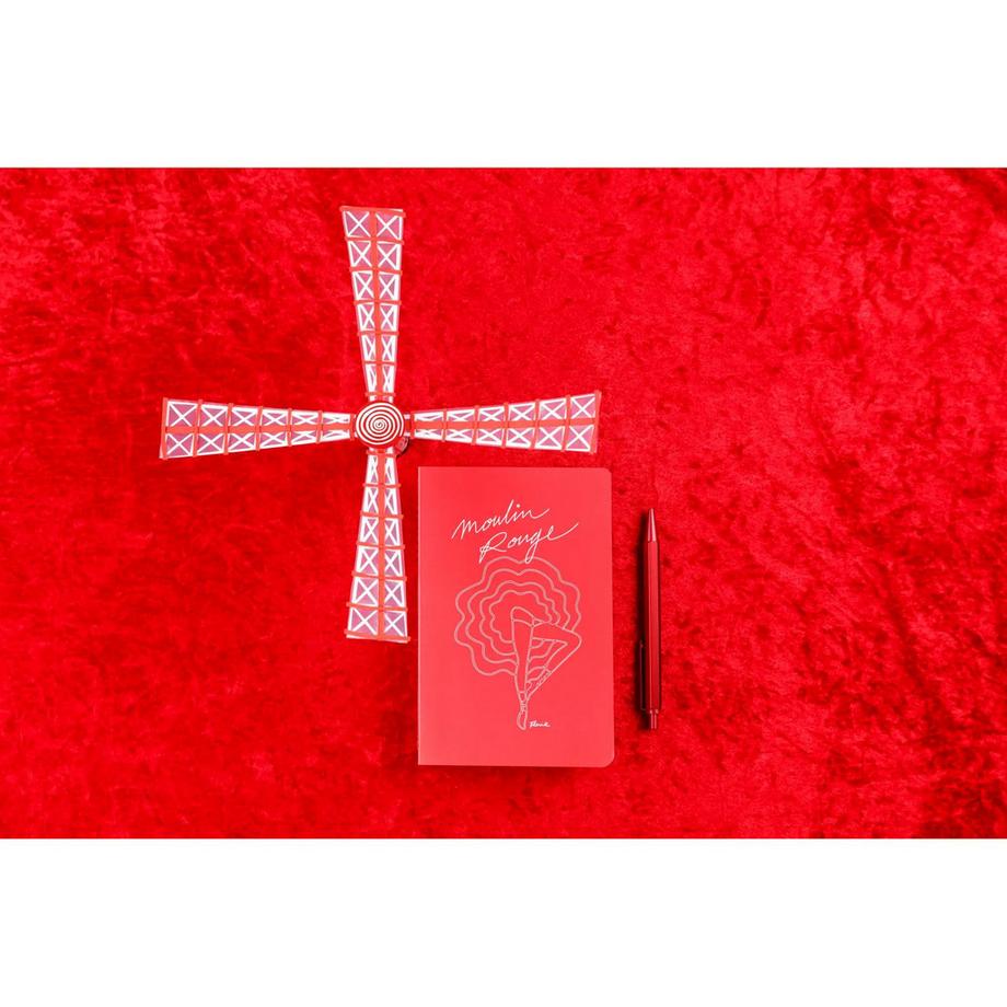Clairefontaine Rivista Moulin Rouge in copertina rigida x8  