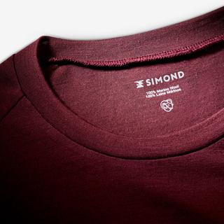 SIMOND  T-shirt manches longues homme mérinos 