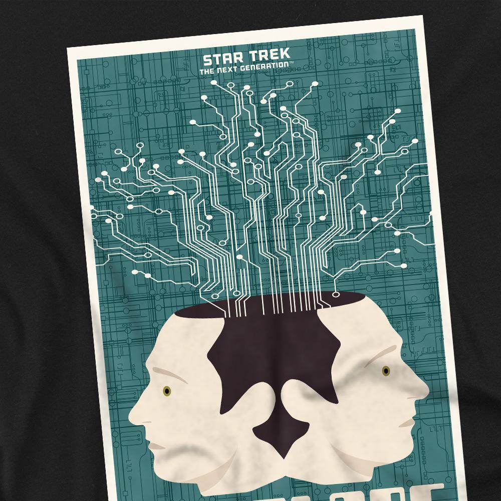 Star Trek Star Trek The Next Generation Saison 1 Épisode 13 Datalore T-Shirt Manches Longues  