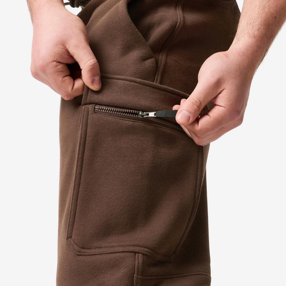 DOMYOS  Warmer -Fleecepullover, dunkelblau 