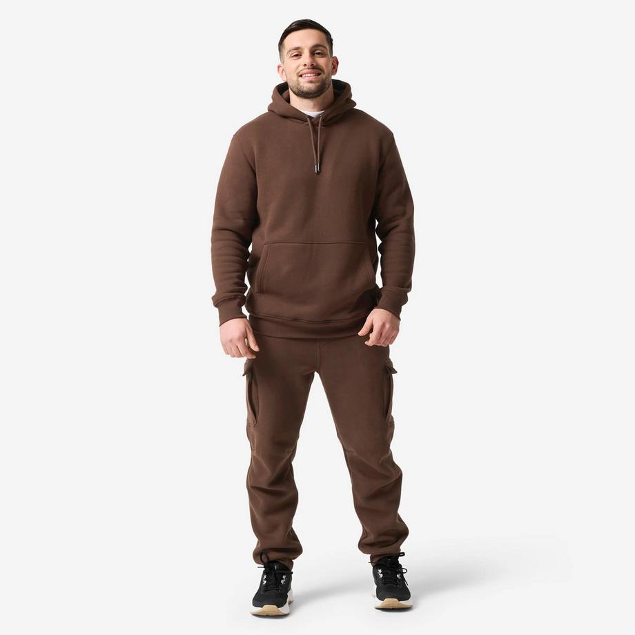 DOMYOS  Warmer -Fleecepullover, dunkelblau 