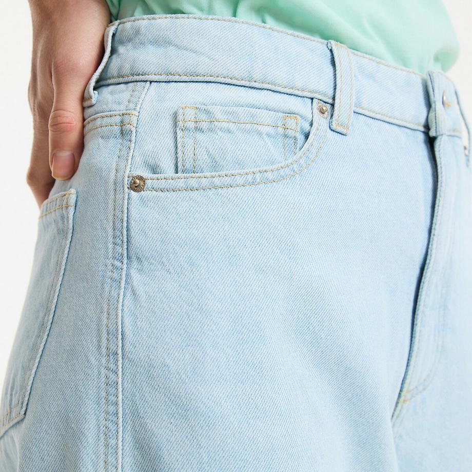 La Redoute Collections Wide Barrel Jeans  