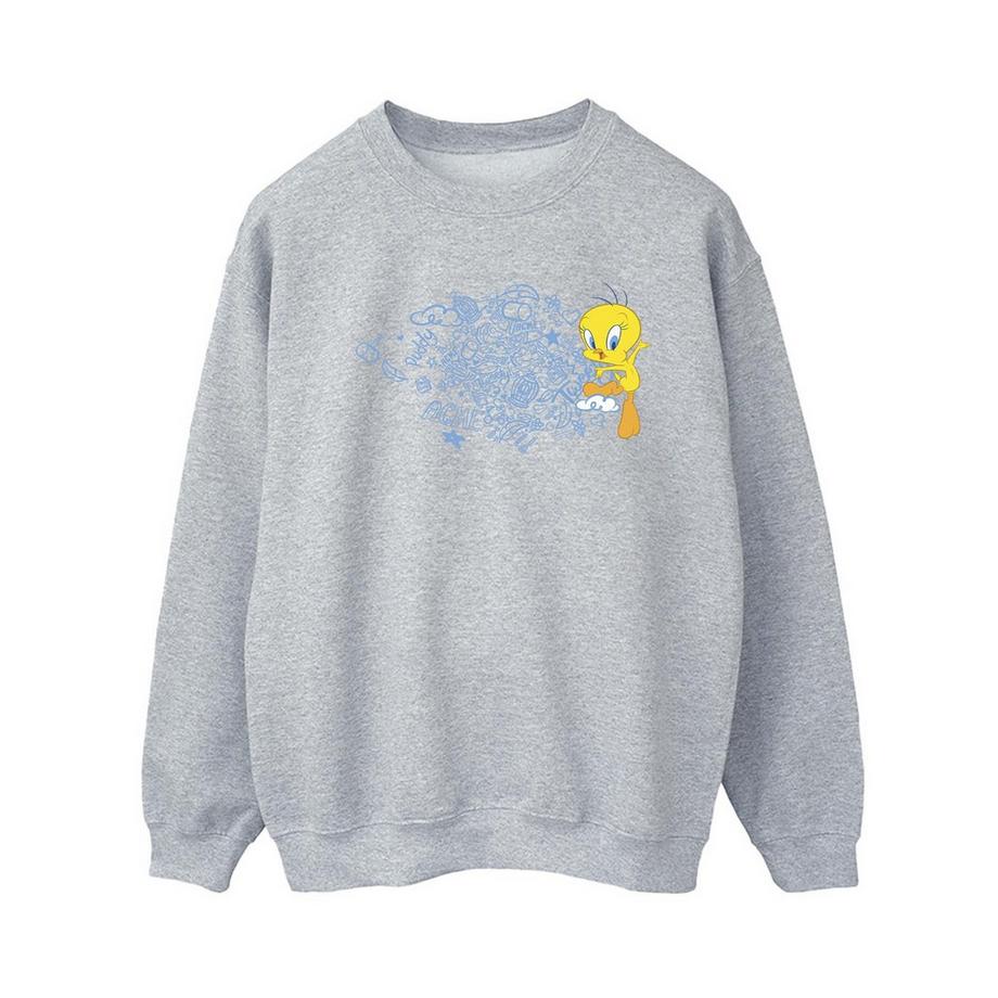 LOONEY TUNES Tweety Bird Sweatshirt Graphique  