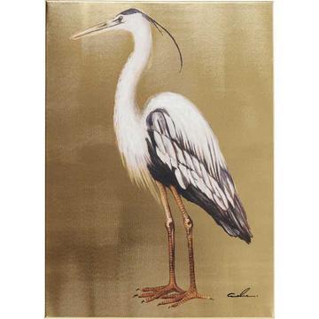 Tableau Touched Heron Gauche 70x50cm