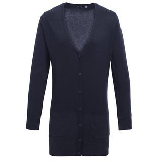 PREMIER Cardigan scollo a V lunghezza più lunga  